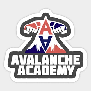 Avalanche Academy Mountain Fist Sticker